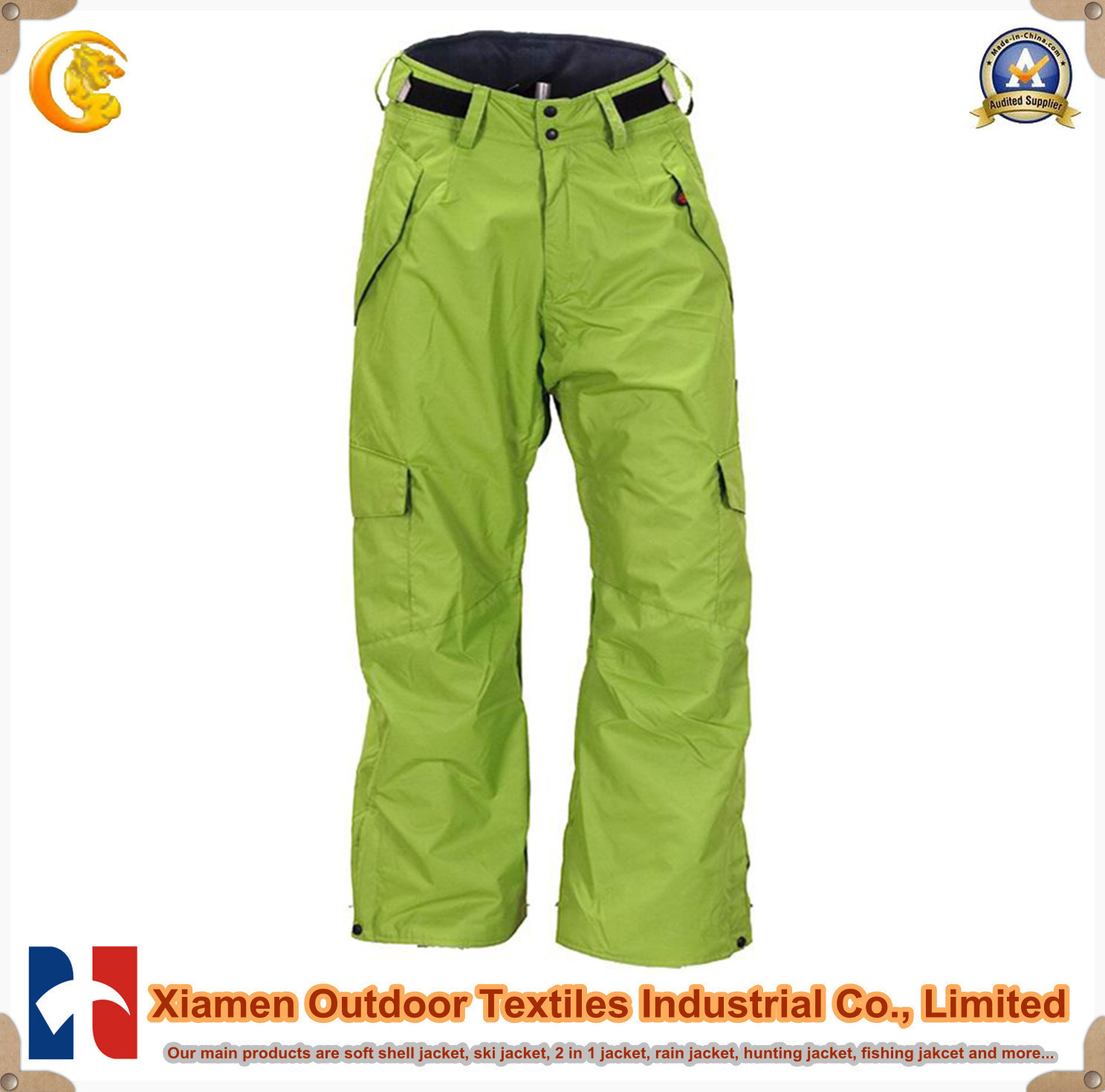 Functional Outdoor Sport Ski Cargo Pants