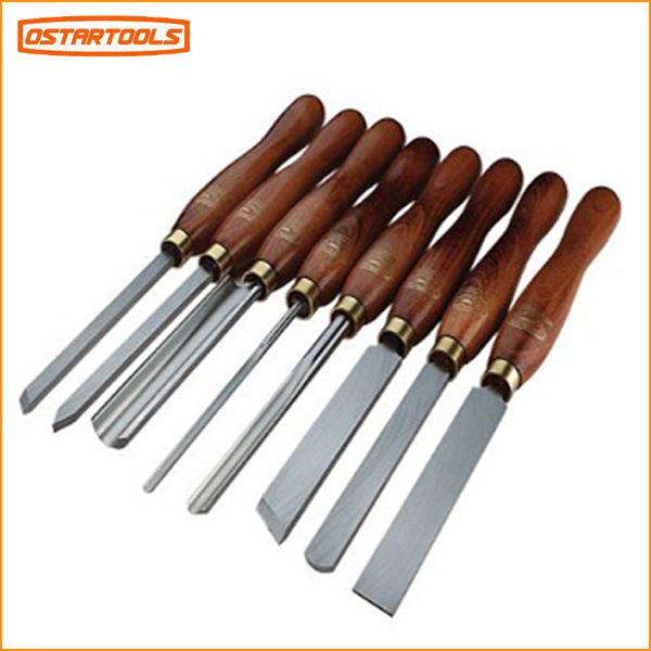 Wood Chisel Tool Set with Wood Handle
