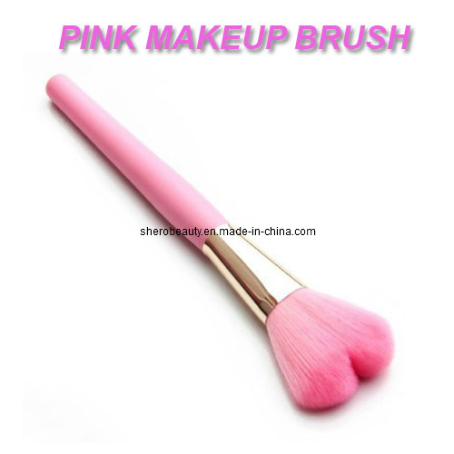 Hot Pink Makeup Brush