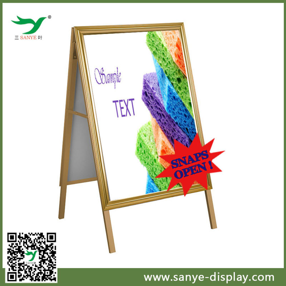 Double Sided Outdoor Aluminium Frame Display Stand