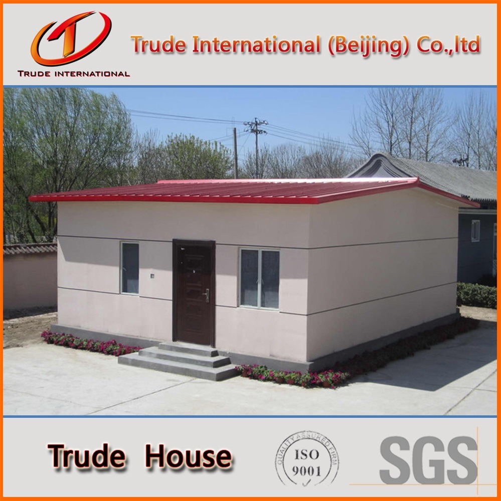 Steel Modular/Mobile/Prefab/Prefabricated Foam Cement Panels Houses Used as Office Buildings
