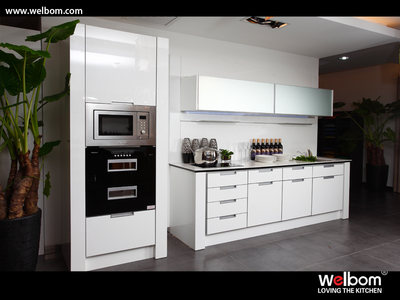 2014 Modern Lacquer Kitchen Cabinet Design