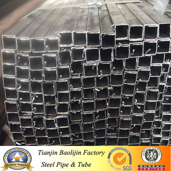 Black Annealed Welded Square Steel Pipe & Tube for Furniture China