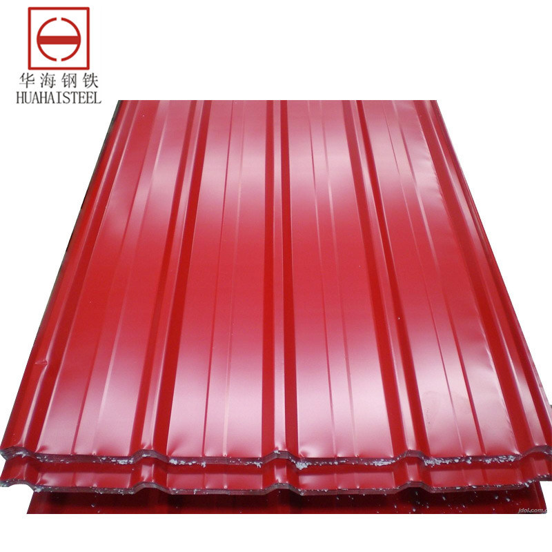 Prepainted Corrugated /Roofing Steel in Coil/Sheet (Yx18-76.2-836 (Hot))