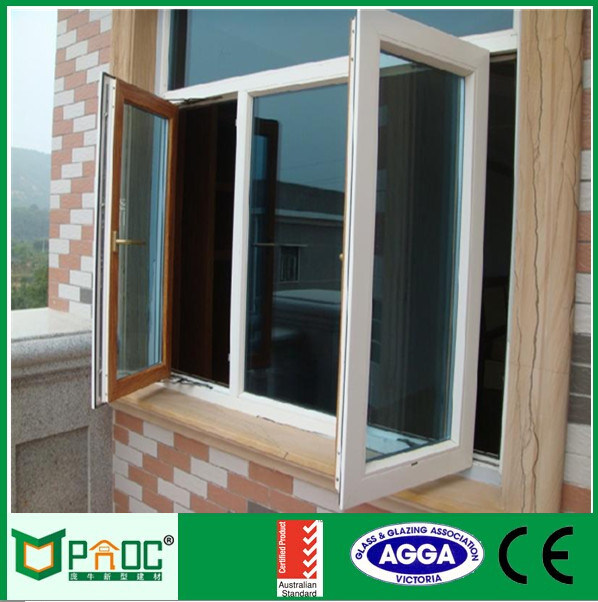 Shanghai Factory Aluminum Alloy Double Glazing Casement Window