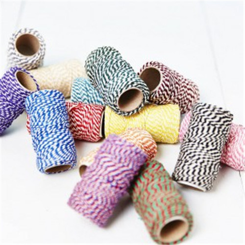 110 Yard/Spool Colorful Cotton Bakers Twine for Wholesale