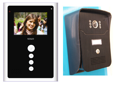 Popular 3.8 Inch Video Door Phone with Photo Memory