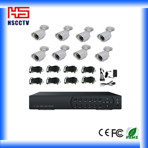 8CH Audio CCTV Camera DVR System HDMI Port