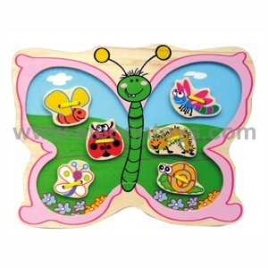Wooden Lacing Butterfly Toy (81241)