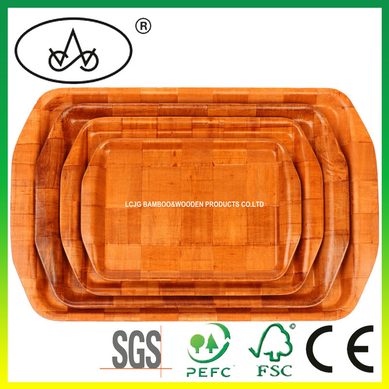 Eco-Friendly Wooden Kitchen Tool for Fruit Plates/Tray