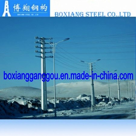 Steel Transmission Poles for Power Distribution
