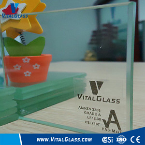 Clear/Bronze/Blue Laminated Glass for Building Glass (L-M)