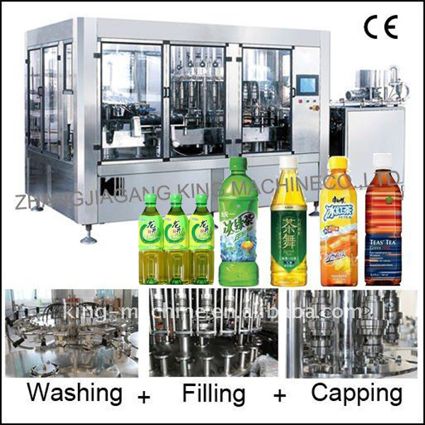 Automatic 3-in-1 Fruit Juice Hot Filling Machine