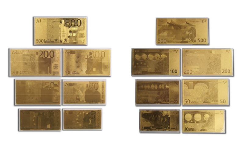 Gold Foil Banknote, Gold Foil Currency