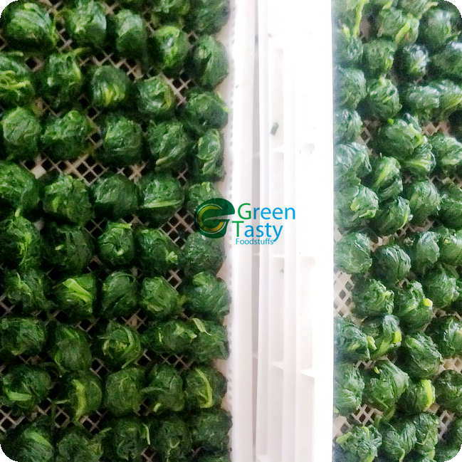 IQF Frozen Chopped Spinach Balls/Cuts