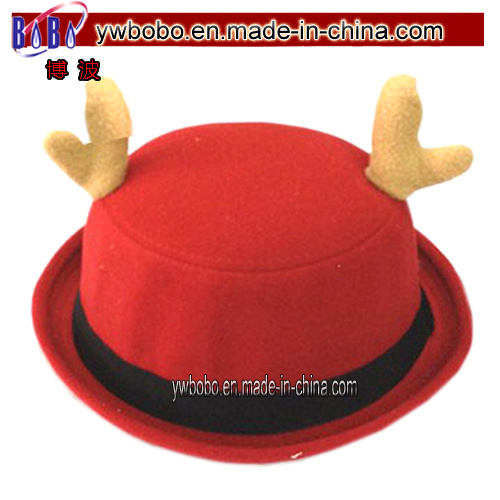 Christmas Felt Red Christmas Reindeer Hat Christms Toy (CH1002)