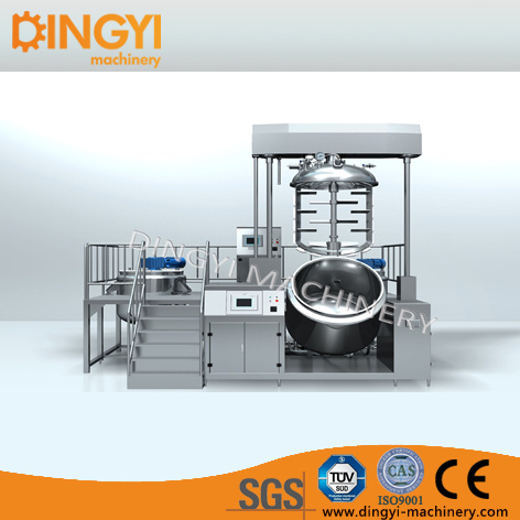 1000L Vacuum Emulsifying Equipment for Cream Suppository Soft Gel