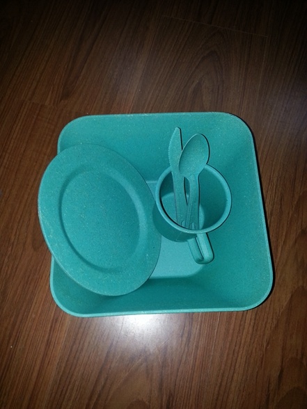 Bamboo Fiber Tableware Combination Series with Eco-Friendly (BC-CS1019)