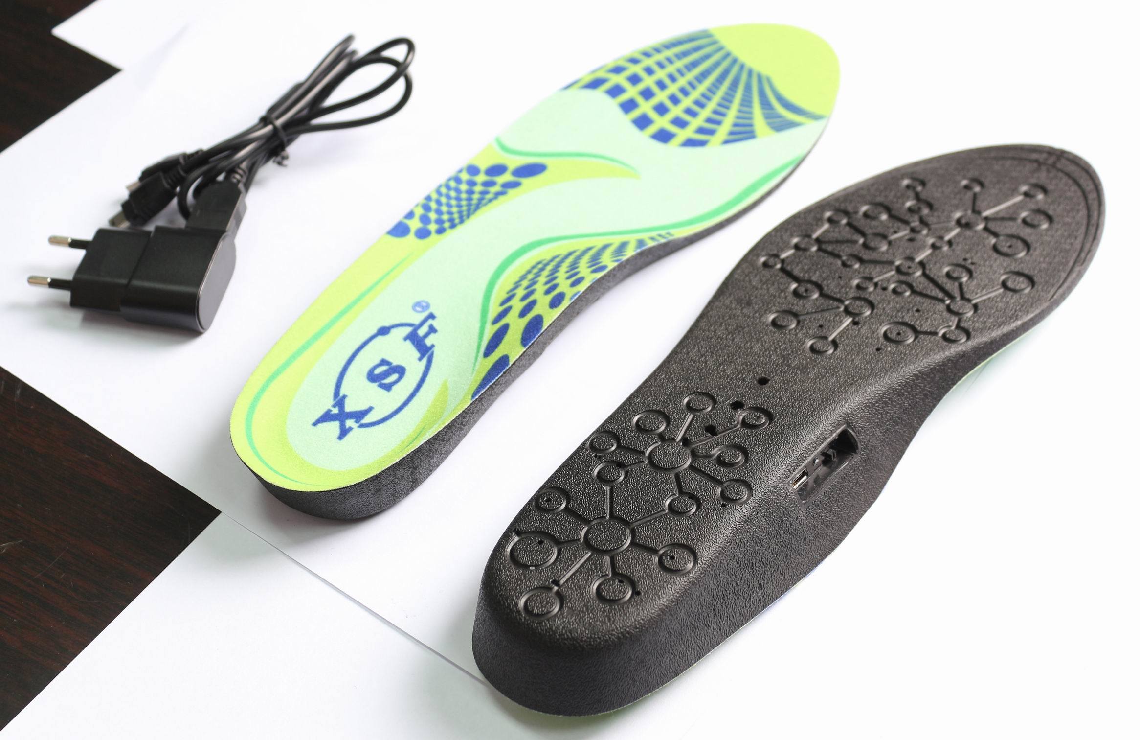 Rechargeable Heated Insoles for Winter