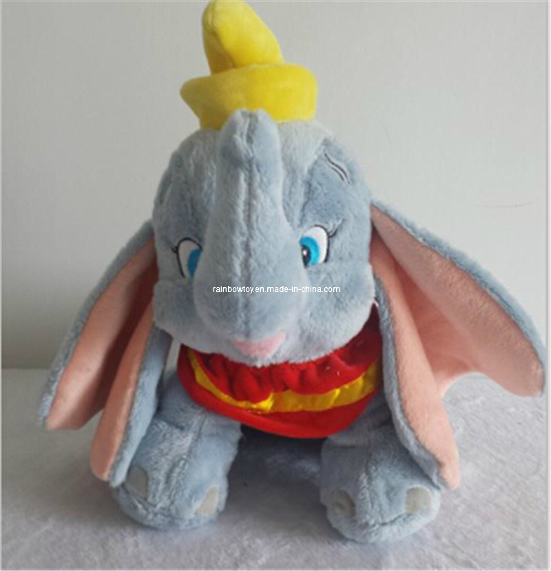 Plush and Stuffed Elephant Toy with CE Approved