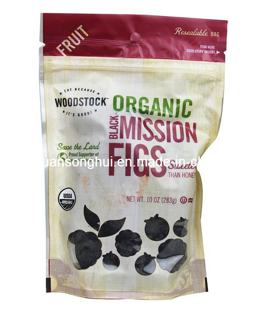 Organic Figs Bag/ Plastic Snack Packing Bag