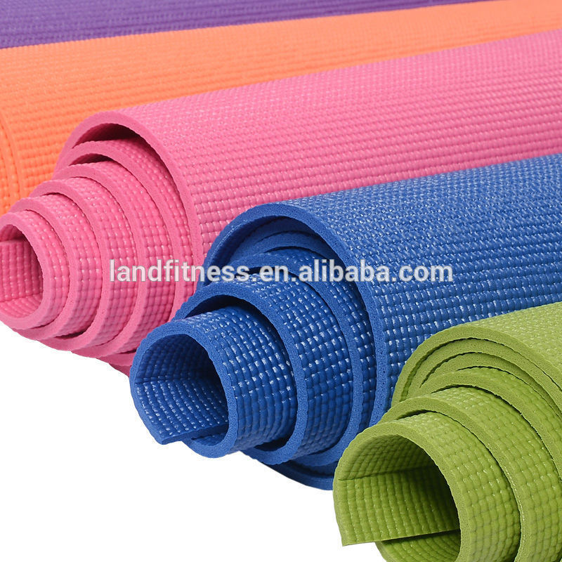 Gym Accessory/Colors PVC Yoga Mat/Body Building (LD-129)