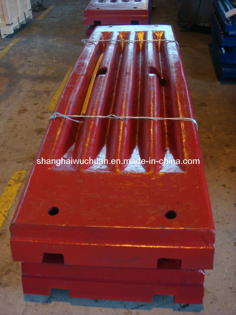 Crusher Wear Parts Jaw Plate