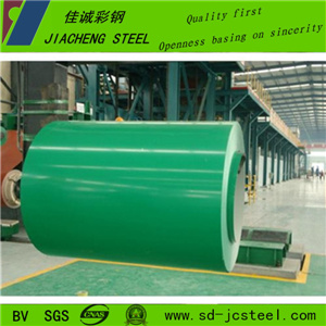 China Professional Supplier Good Prime Quality Color Coated Steel Coil for India Roofing