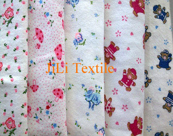 Textile Fabric Cotton Flannel Brushed Double Faced