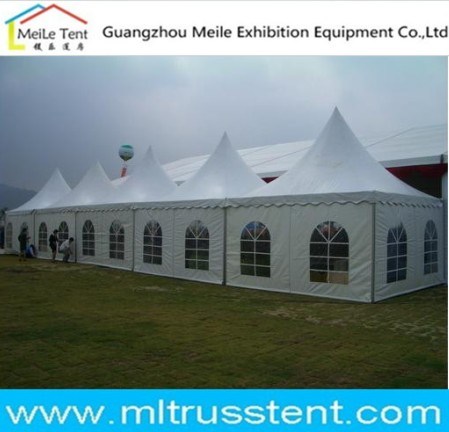 Advanced Aluminum Structure PVC Dome Pagoda Tent for Recreation Park (MLP4)