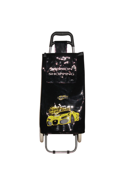 Leather Shopping Trolley Bag with Beautiful Printing Logo