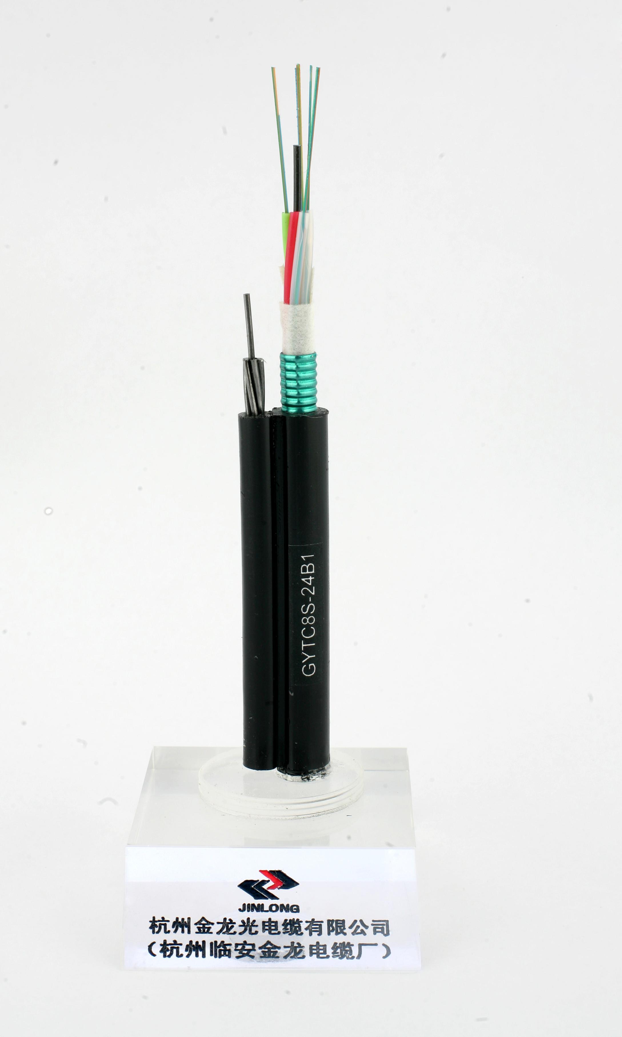 Gytc8s Figure-8 Self-Supporting Type 24core Fiber Optical Cable
