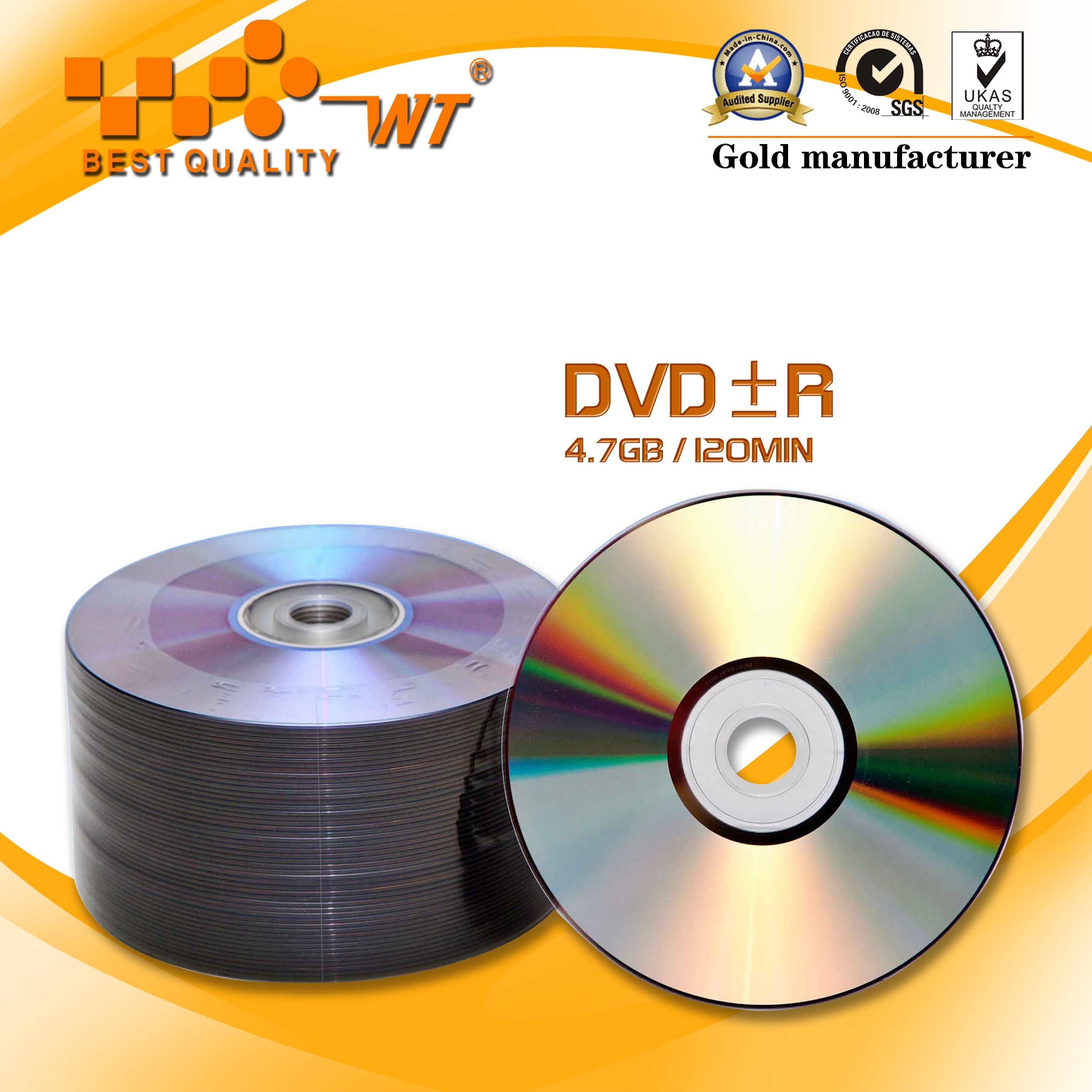 Non-Printing Blank DVD-R 16X