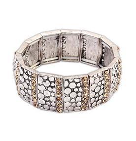 Fashion Jewelry Alloy Crystal Stud Bracelet (SZ0517)