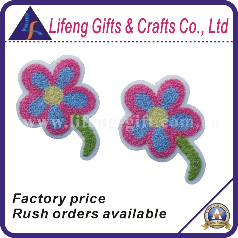 Custom Design Flower Embroidery Patch