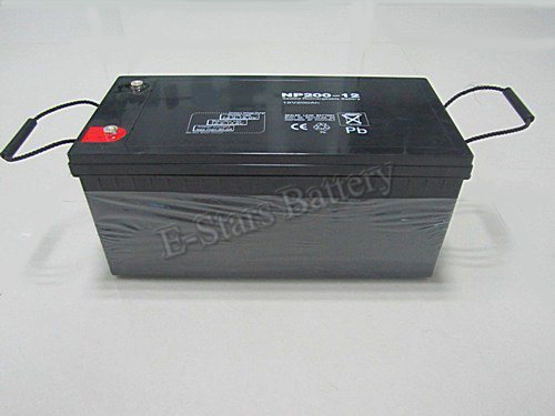 Np200-12 12V200ah Solar Panel Malaysia Manufacturing VRLA Battery From China Suppier