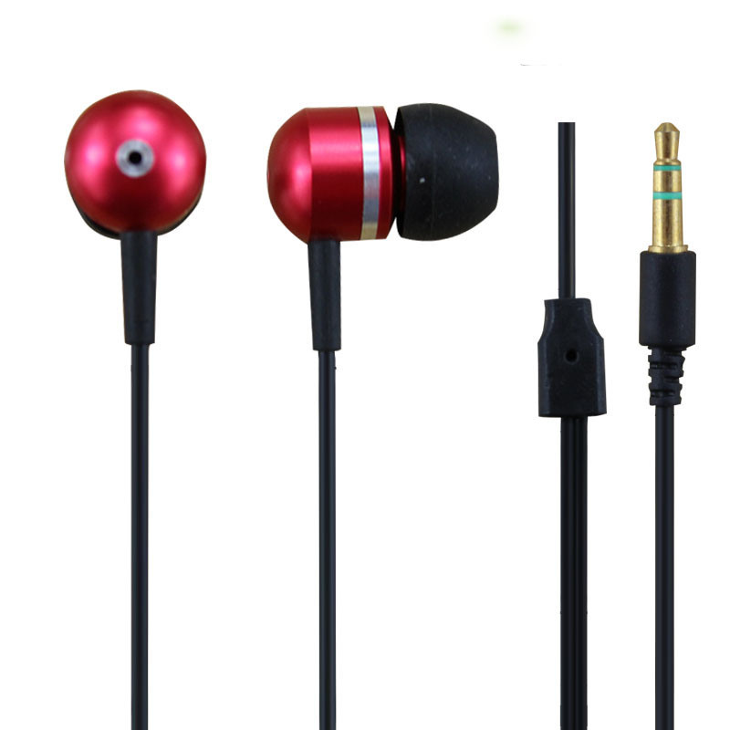 Quality Gift Promotion in Ear Metal Earphone for Auto Show