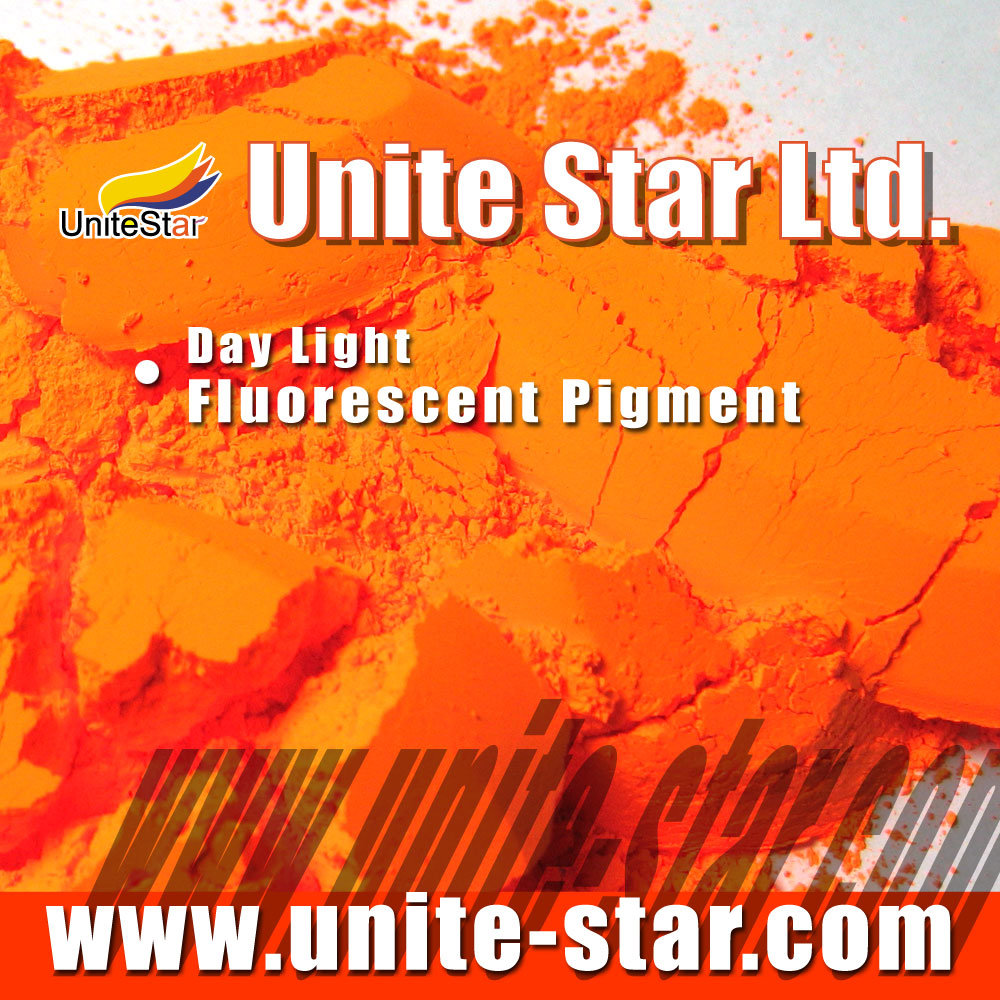 Good Dispersibility Day Light Fluorescent Pigment Fv-Orange-Yellow for Inks