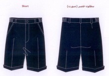 2016 New Design School Short Suit Pants Uniform