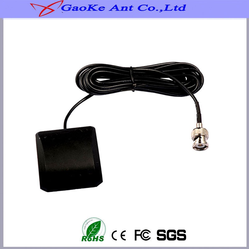 Automobile Active/Passive GPS Antenna, GPS External Antenna with BNC Connector, Indoor Antenna