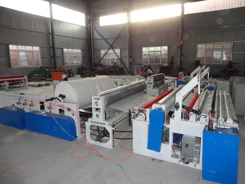 Guangmao High Speed Toilet Paper Rewinding Machinery (GM--D)