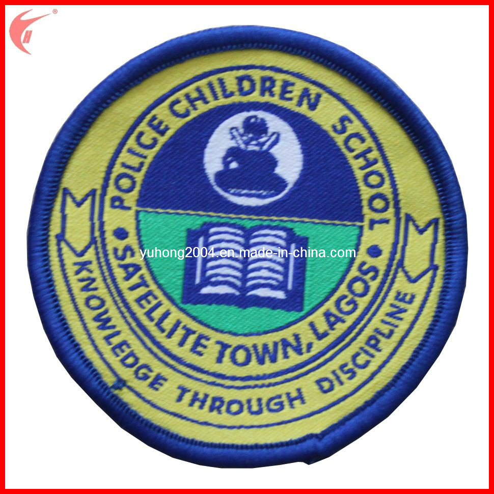 Woven School Badge