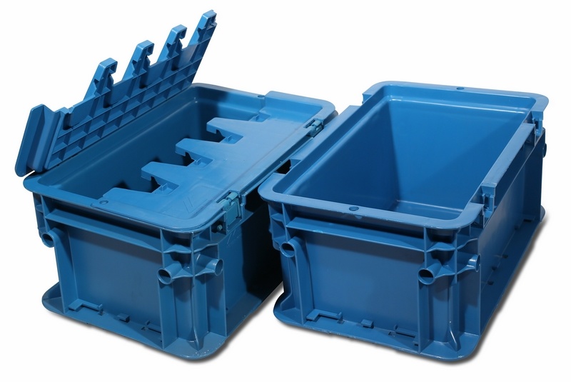 Plastic Stack Container Without Lid, Various Clours of Container (PK-A2)