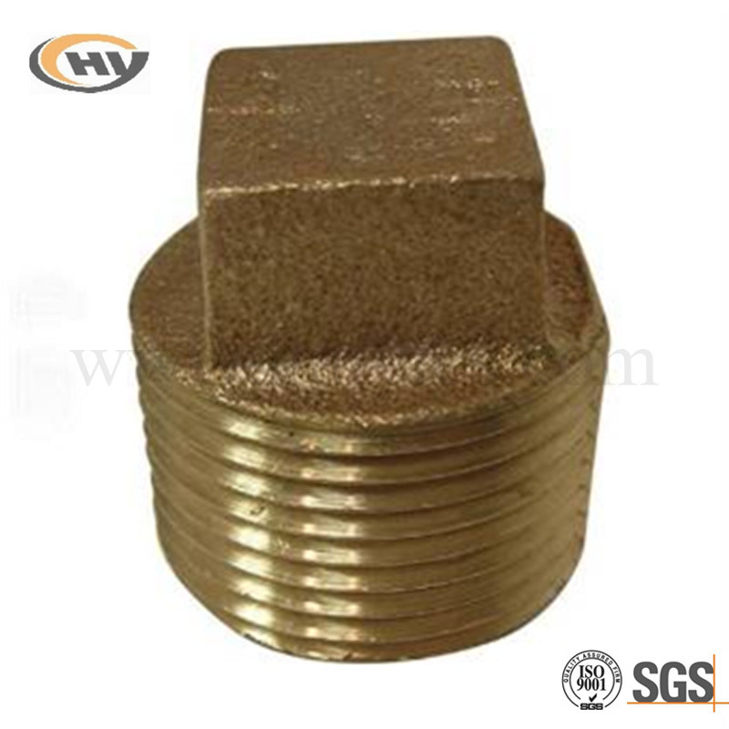 Copper Fitting Brass Square Plug (HY-J-C-0352)