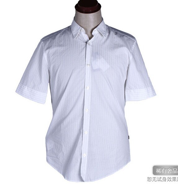Polycotton Casual Short Sleeves Men's Uniform (WXM056)