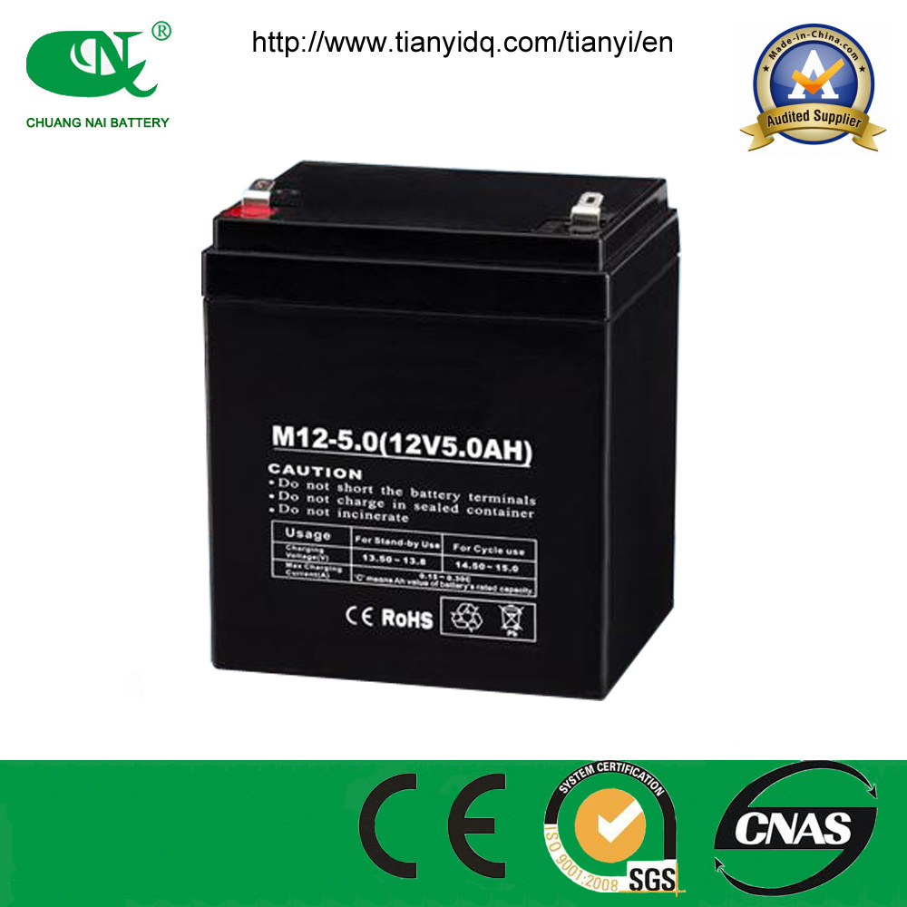 12V5ah Sealed Lead Acid Battery for Electric Torch