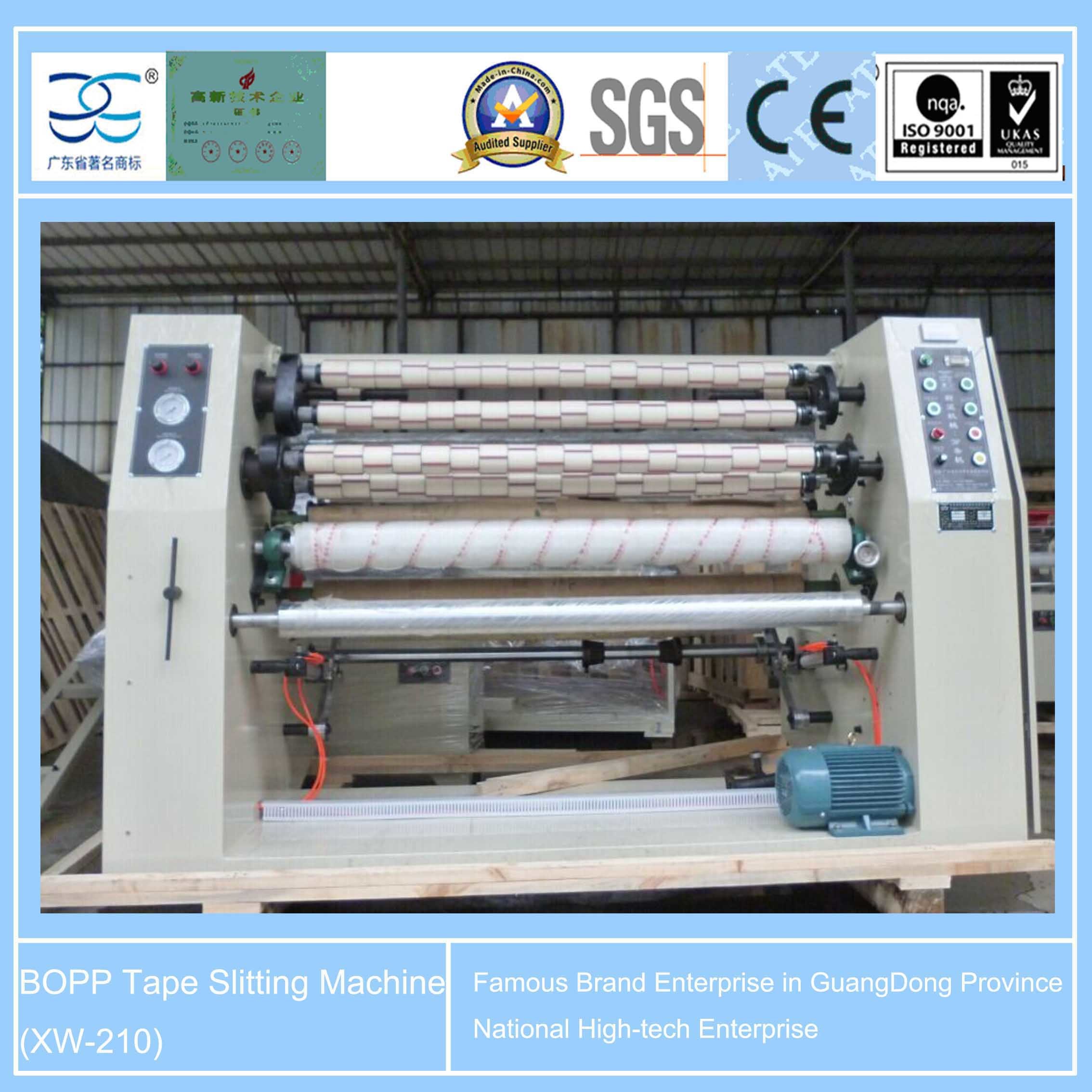 Four Shaft BOPP Tape Slitting Machinery (XW-210)