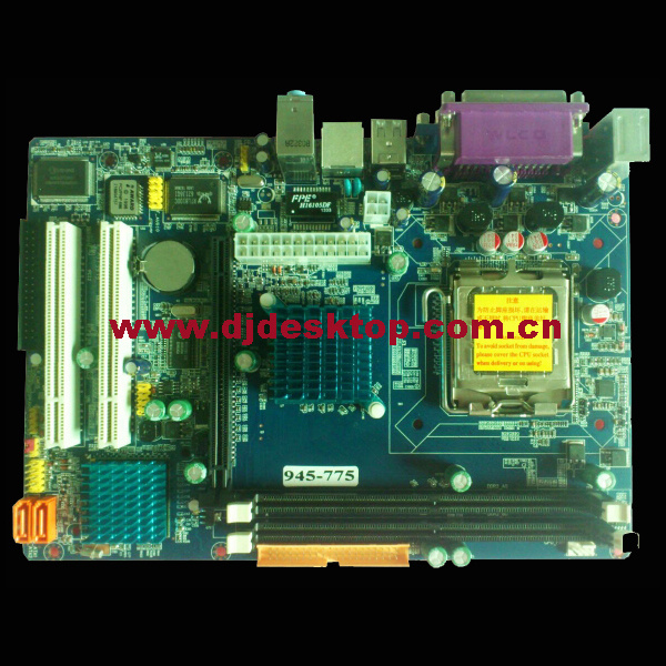 945gv-755 Motherboard with 4*SATA2 Ports