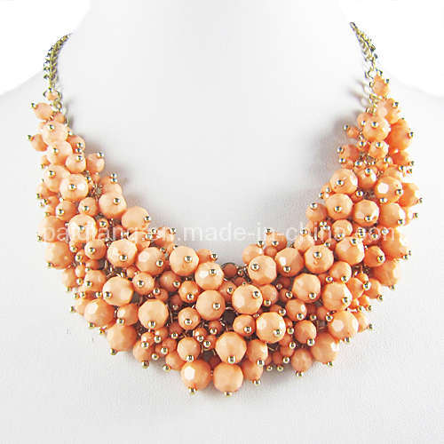 Fashion Beaded Necklace (PQNK9094)