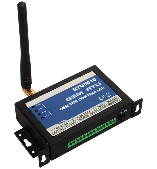 GSM Remote Control Alarm System, RTU5010